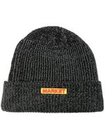MARKET bonnet à logo - Noir