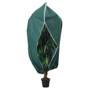 VidaXL Plantenhoezen met ritssluiting 70 g/m² 3,93x3 m