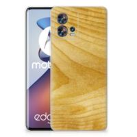 Motorola Edge 30 Fusion | Bumper Hoesje | Licht Hout