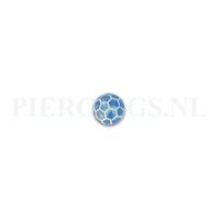 Balletje 1.6 mm acryl voetbal licht blauw