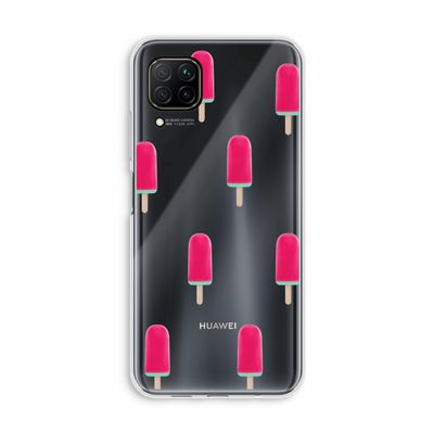 Waterijsje: Huawei P40 Lite Transparant Hoesje