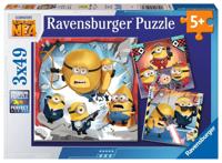 Ravensburger puzzel 3x49 stukjes despicable me 4
