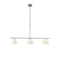 Masterlight Eetkamer lampCalabro 3-lichts nikkel - 2913-37-06-3