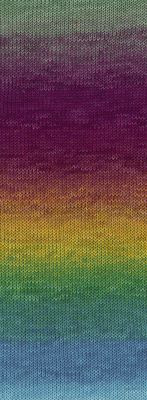 Gomitolo Aloha 310 Kleur: Grijsgroen-Roodviolet-Oudroze-Roest-Geel-Jade-Petrol-Turquoise Gomitolo Aloha 310 Kleur: Grijsgroen-Roodviolet-Oudroze-Roest-Geel-Jade-Petrol-Turquoise