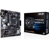 Moederbord - ASUS - Prime B450M-K II - AMD B450 - Micro ATX - DDR4 tot 64 GB