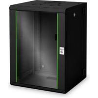 Digitus DN-19 16-U-3-SW rack 16U Wandrek Zwart Digitus DN-19 16-U-3-SW rack 16U Wandrek Zwart