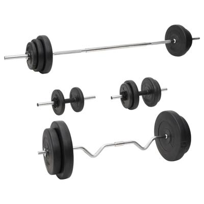 Halterset met gewichten 90 kg
