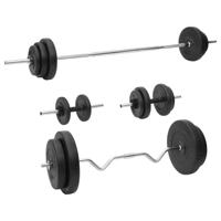 Halterset met gewichten 90 kg