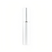 Luxe Mini Parfum Flesje - Navulbaar - 5 ml - Reisflesje - Parfumverstuiver - Mat Zilver - thumbnail