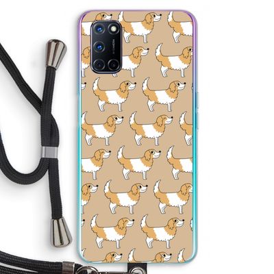 Doggy: Oppo A52 Transparant Hoesje met koord