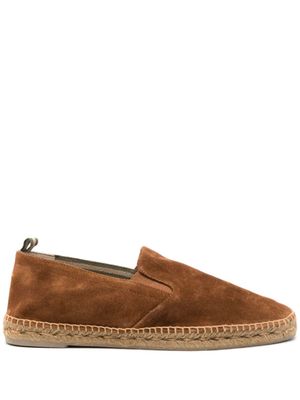Castañer espadrilles Joel en daim - Marron