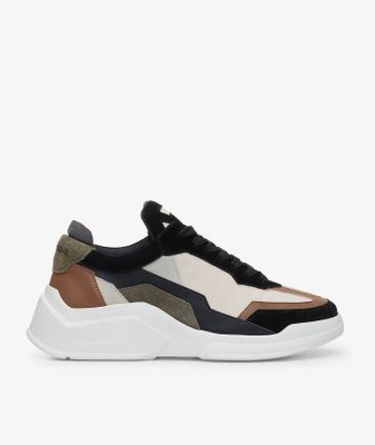 CERO NINE Impact P-702 sneakers | maat 44 | zwart/beige