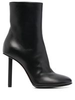 Le Silla bottines Karlie 100 mm en cuir - Noir - thumbnail