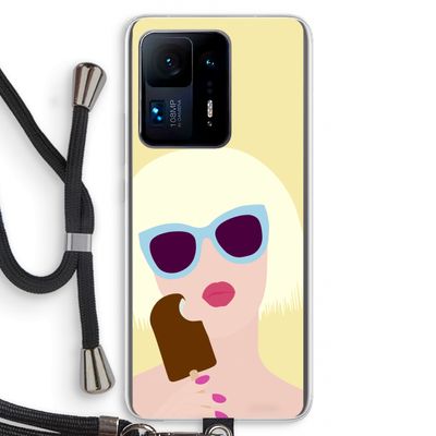 Ice cream: Xiaomi Mi Mix 4 Transparant Hoesje met koord