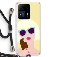 Ice cream: Xiaomi Mi Mix 4 Transparant Hoesje met koord