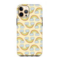 Regenboog: iPhone 12 Pro Max Tough Case Regenboog: iPhone 12 Pro Max Tough Case