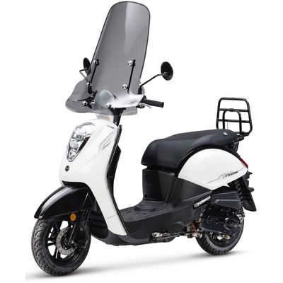 Sym Mio 50i Premium Wit - Verbrandingsmotor Scooter