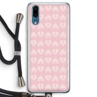 Ass 'n Titties: Huawei P20 Transparant Hoesje met koord