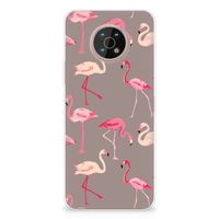 Nokia G50 TPU Hoesje Flamingo - thumbnail