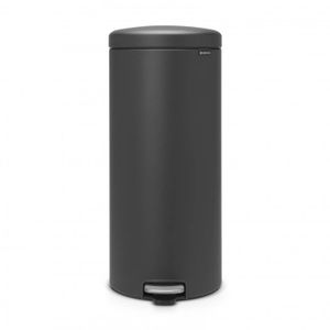 Brabantia newIcon pedaalemmer 30 liter met kunststof binnenemmer - Mineral Infinite Grey