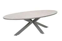 Edison tafel 280x140xH75 cm taupe/light teak