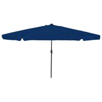 VidaXL Tuinparasol azurblauw 395 x 395 x 245 cm polyester