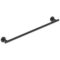 Handdoekrek IVY Enkel Wandmodel 60 cm Zwart Chroom PVD