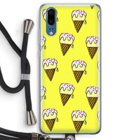 Isjes: Huawei P20 Transparant Hoesje met koord