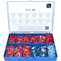 Vogt Verbindungstechnik 4040 Assortiment kabelschoenen 0.50 mm² - 2.50 mm² Rood, Blauw 575 stuk(s) - thumbnail