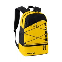 Erima Club 5 Back Pack Zwart/Geel - thumbnail