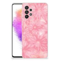 Samsung Galaxy A73 5G TPU Case Spring Flowers - thumbnail