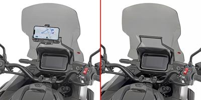 GIVI Accessoire steun, Accessoiresteun voor aan het stuur, FB1217
