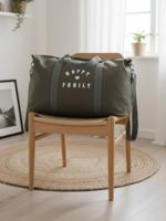 Luiertas voor het weekend La vie est pleine de surprises kaki