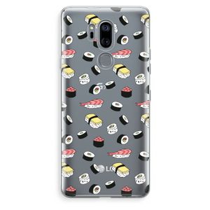 Sushi time: LG G7 Thinq Transparant Hoesje