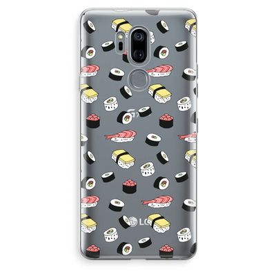 Sushi time: LG G7 Thinq Transparant Hoesje
