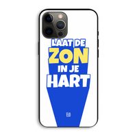 Laat de zon in je hart: iPhone 12 Pro Max Biologisch afbreekbaar hoesje