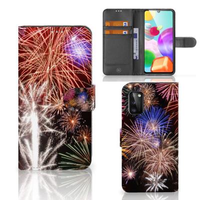 Samsung Galaxy A41 | Wallet Case | met Pasjes | Vuurwerk