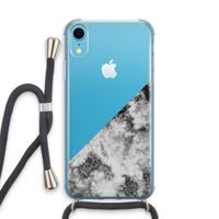 Onweer: iPhone XR Transparant Hoesje met koord Onweer: iPhone XR Transparant Hoesje met koord
