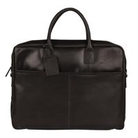 Burkely Vintage Max Worker Laptoptas 17" Zwart