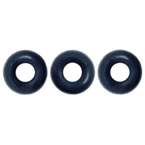 Oxballs Ringer - 3-pack of Do-Nut-1 Cockrings - Night