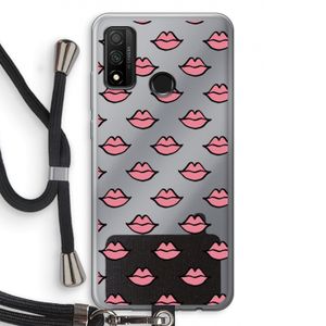 Lipjes: Huawei P Smart (2020) Transparant Hoesje met koord
