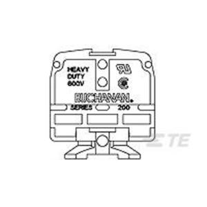 Custom Terminal Blocks TE AMP Custom Terminal Blocks 2-1437390-5 TE Connectivity Inhoud: 1 stuk(s)