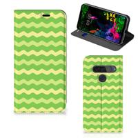 LG G8s Thinq | Hoesje met Magneet | Waves Green