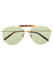 TOM FORD Eyewear lunettes de soleil teintées à monture pilote