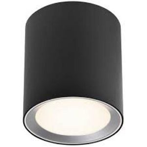 Nordlux Landon 14 plafondlamp 12.5x14x12.5cm IP44 Incl. 9.5W LED 2700K F zwart 2110670103