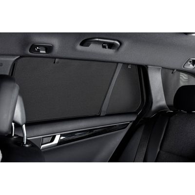 Zonneschermen (achterportieren) passend voor Renault Zoe 2013-2019 & 2019- (2-delig) PVREZOE5A18