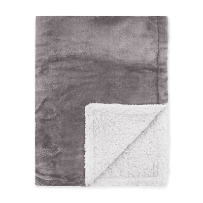 Bedsprei Snowy Hug - Antraciet - 150x200cm Van Byrklund Microvezel - Dekbed-Discounter.nl