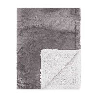 Bedsprei Snowy Hug - Antraciet - 150x200cm Van Byrklund Microvezel - Dekbed-Discounter.nl