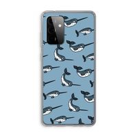 Narwhal: Samsung Galaxy A72 Transparant Hoesje Narwhal: Samsung Galaxy A72 Transparant Hoesje