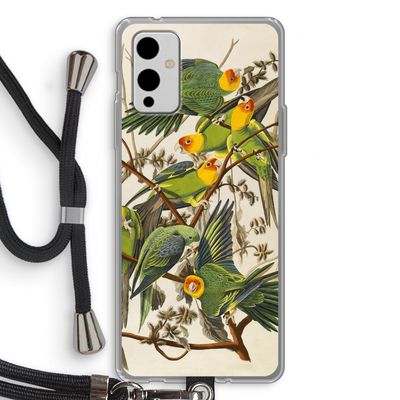 Carolinaparkiet: OnePlus 9 Transparant Hoesje met koord